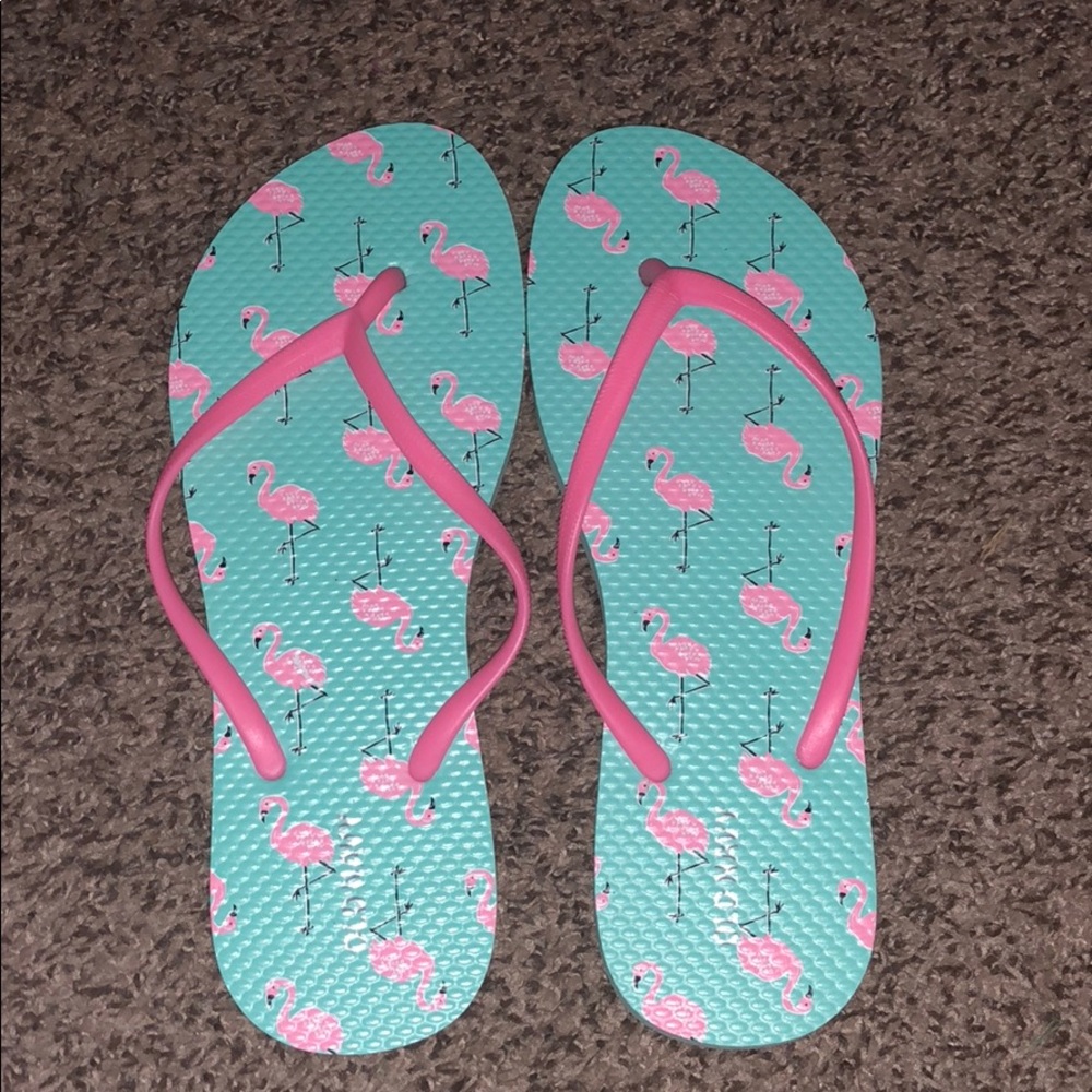 flamingo flip flops